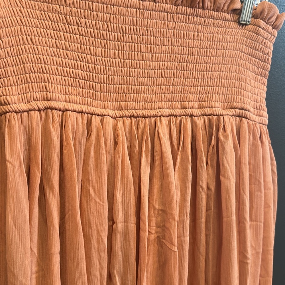 Anthropologie | BY ANTHROPOLOGIE SMOCKED SHEER MAXI SKIRT | Small | NWT - Picture 5 of 7